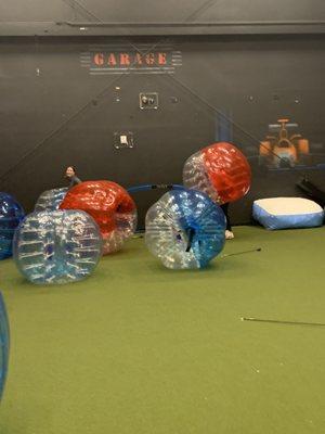 Bubble soccer