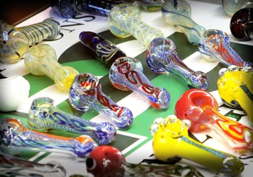 We have a great selection of glass, pipes, and accessories.