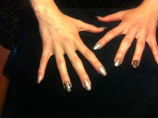 Rock some stiletto nails!