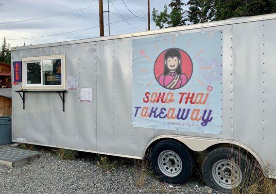 This is Soho Thai Takeaway Food Truck.