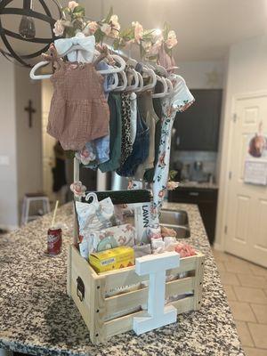 Amazing baby shower gift with the cutest outfits from kid to kid