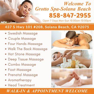 Grotto Spa - Solana Beach