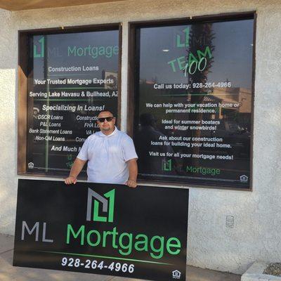 ML Mortgage | Team 100 | Lake Havasu AZ | Branch Manager David Juarez | Home Loans | Refinance Mortgage | Pre-Approval | FHA Loan Officer