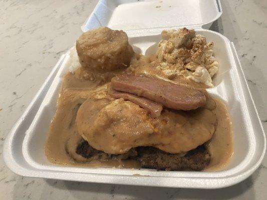 Loco moco lunch special with spam. Best loco moco I have ever had!