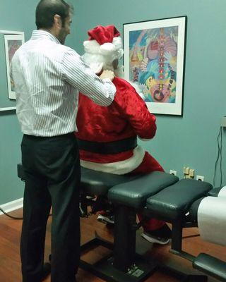 Dr. Shapiro saving Christmas!