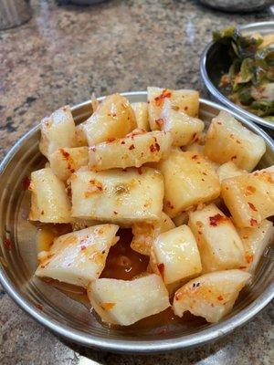 Radish kimchi (absolute fire)