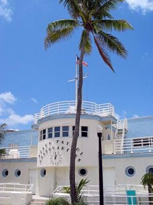 The 1934 Beach Patrol Hg in the nautical art deco style.