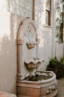 Wedding Chapel fountain