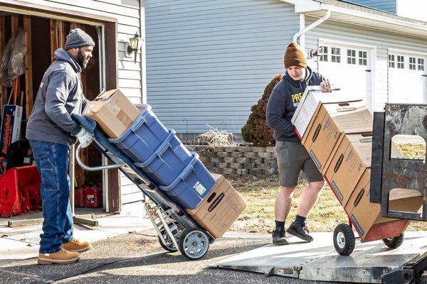 Loading a 26' truck