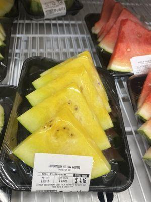 Yellow watermelon?