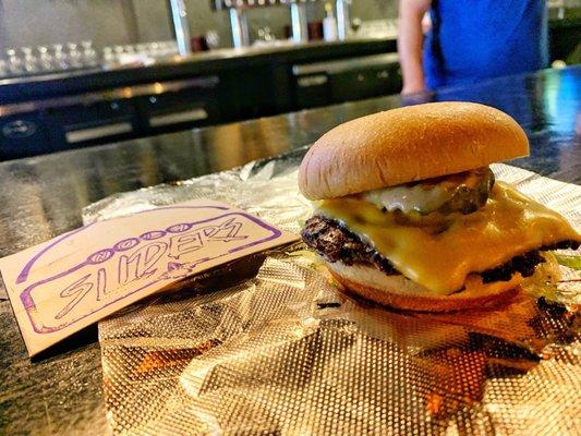 Single Cheeseburger Slider