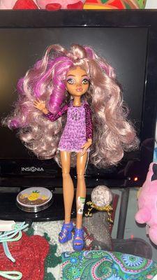 Monster High Doll Clawdeen Post Hair Care