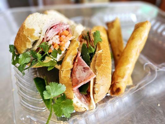 Special Banh Mi | Chicken Eggrolls x2