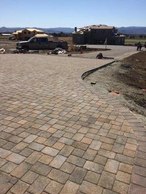 Paver Driveway