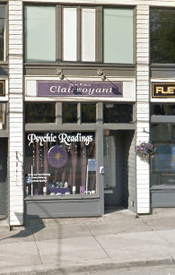 Located at 40 Mill Hill Rd in Woodstock, NY. Next door to Fletcher Gallery (Photo via Google Maps street view). www.RosePsychicReadings.com