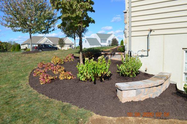 Professional Planting & Retaining wall installations