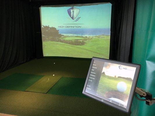 We havce 4 High Definition Golf Simulators to keep your game in shape!