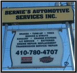 Bernies Automotive Services logo