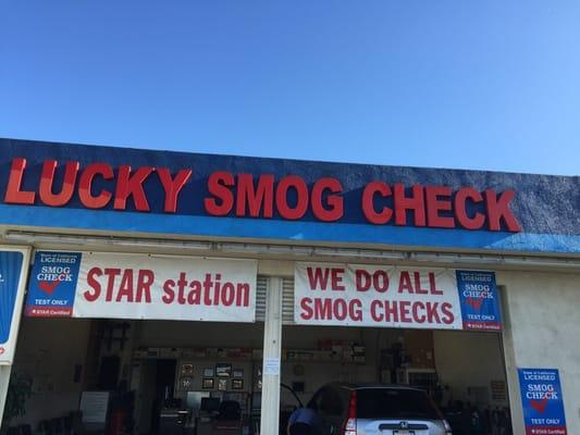 Lucky Smog Check