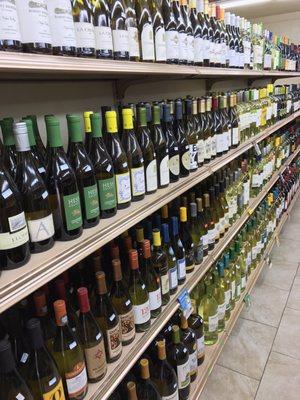 Wine selection