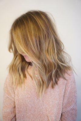 Balayage.