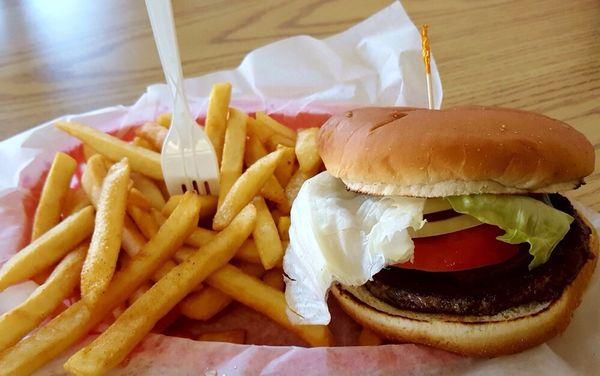 Great burger. Great fries