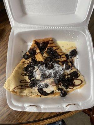 This is the Oreo Crepe