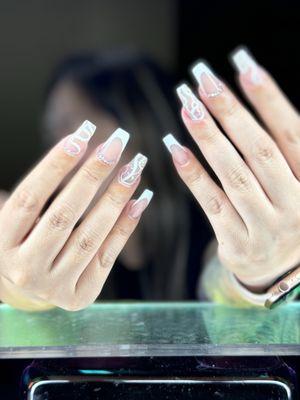 Acrylic full set by Cindy