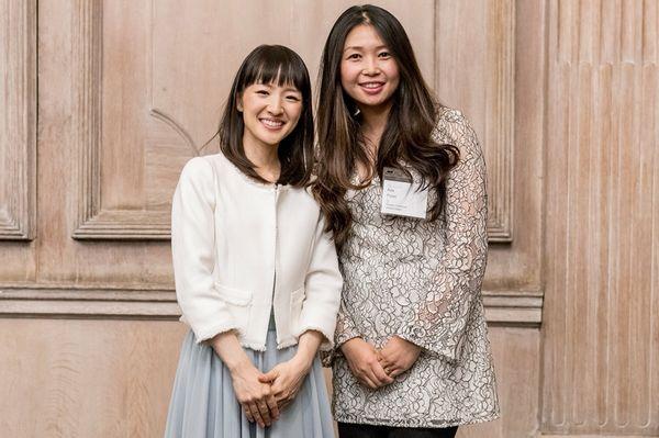 With Marie Kondo in London