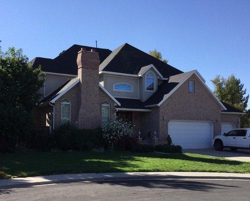 I am very happy with the job that Liberty Roofing did on my shingle roof.