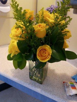 Yellow roses