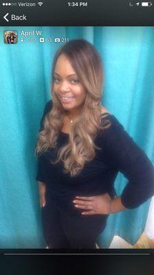 This is Imani the owner of Imani's Hair Salon!