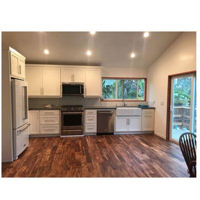 Cabinets and Flooring