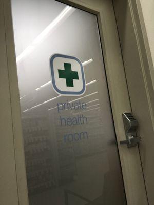 Pharmacy health room