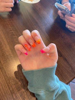 The nails I got