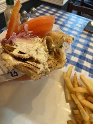 Chicken gyro