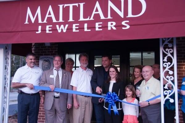 Ribbon Cutting with Maitland Chamber