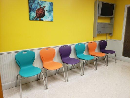 Separate Waiting Areas for Well and Sick Appointments