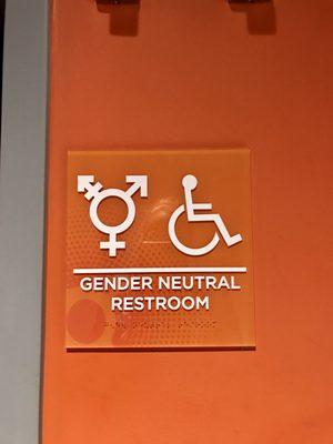 Gender neutral restrooms, because it's 2017.