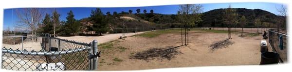 a 180 degree view of the park as seen from the under 25lbs. park.