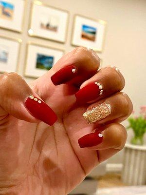 Festive nails