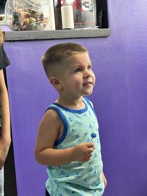 2 year old hair cut