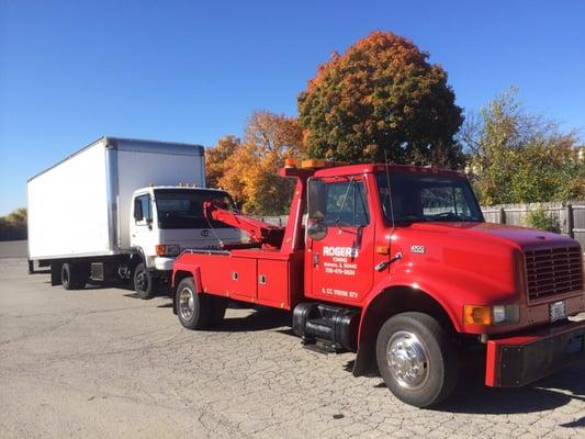 Have your truck towed by Rogers.