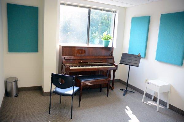 One of our several piano studios.