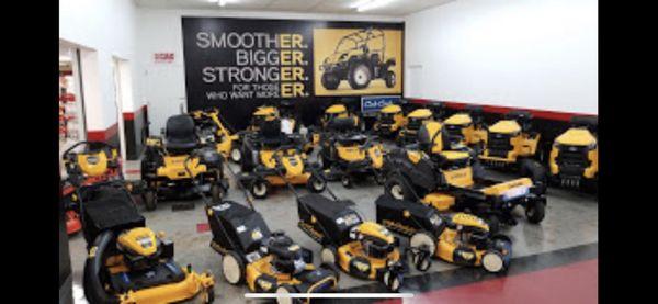 Huge selection of mowers