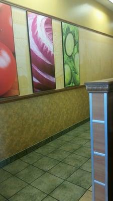 Classic Subway decor!