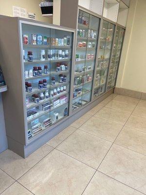 Many medications to choose from