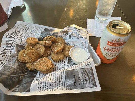 $9 fried pickles - extremely over priced and they were average at best