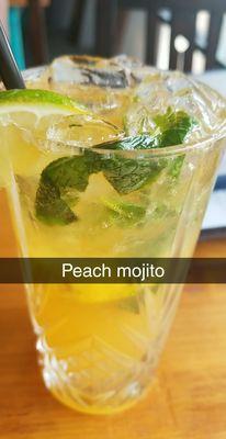 Peach mojito