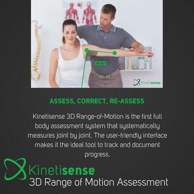 Kinetisense 3D Range of Motion Assessment